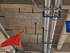 江达管廊支架的安装方法